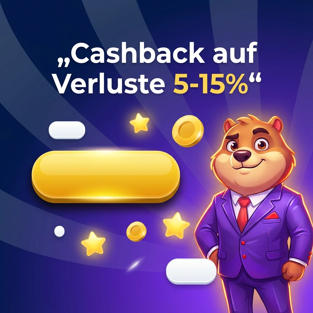 Cashback auf Verluste 5-15% Cashback auf Verluste 5-15%