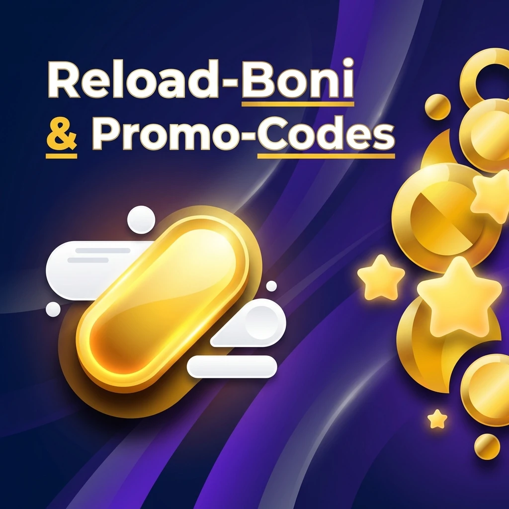 Reload-Boni & Promo-Codes Reload-Boni & Promo-Codes